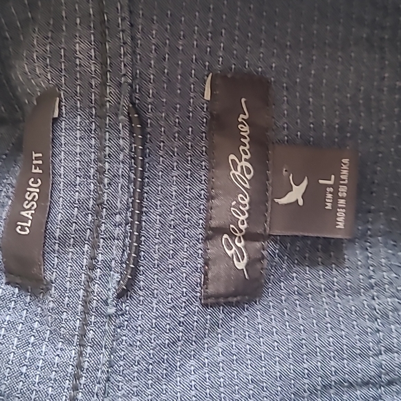 Mens Eddie Bauer Button Up Shirt - Picture 4 of 4